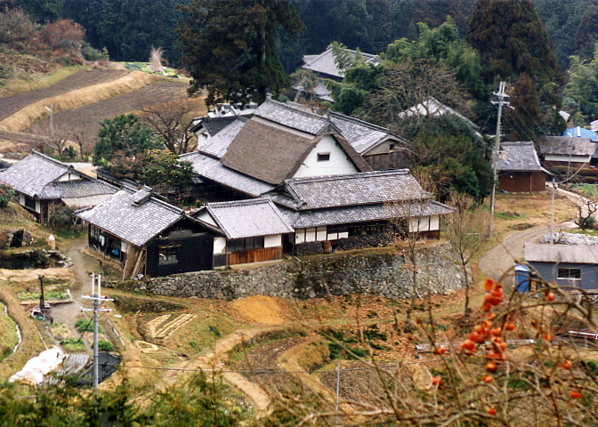 関西の茅葺民家 10