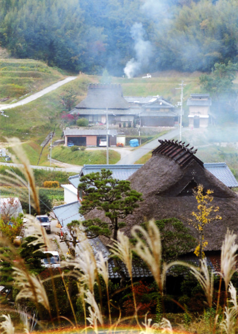 関西の茅葺民家 33