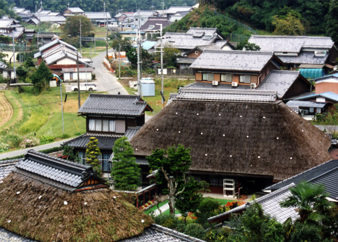 関西の茅葺民家 43