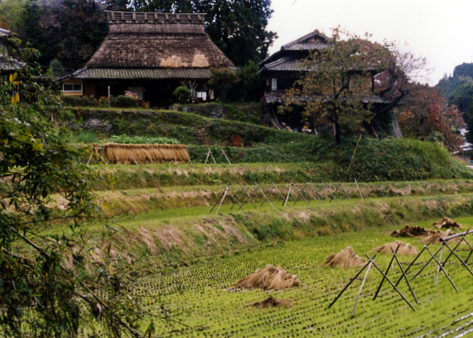 関西の茅葺民家 76