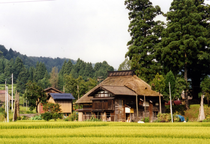 中部・北陸の茅葺民家 14
