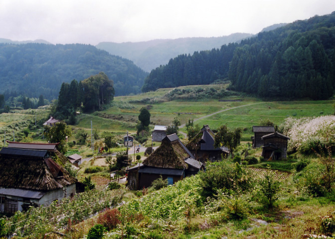 中部・北陸の茅葺民家 8
