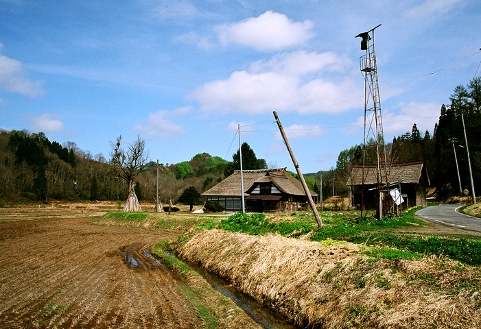 東北の茅葺民家 57