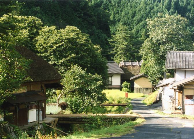 中国・四国の茅葺民家 14