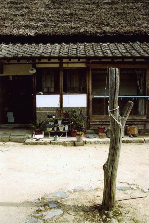 中国・四国の茅葺民家 17
