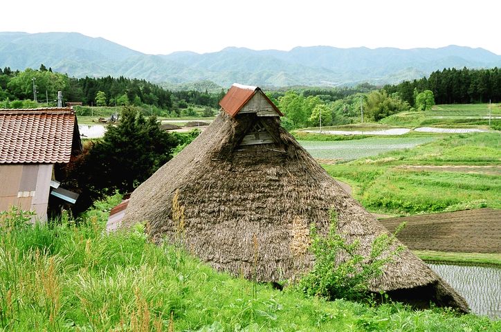 中国・四国の茅葺民家 32