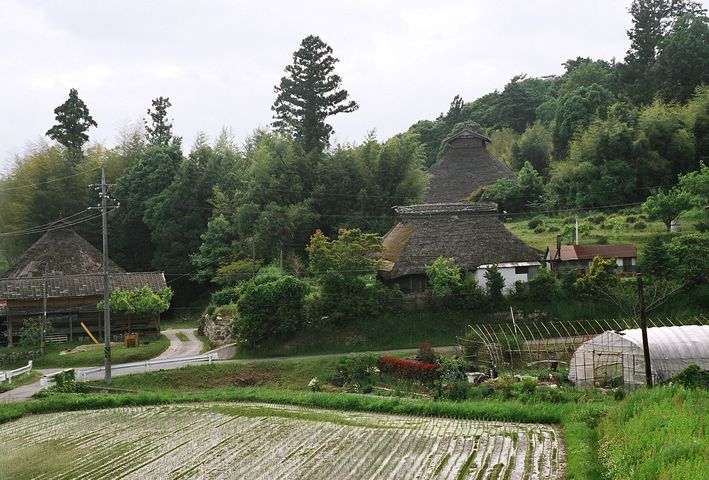 中国・四国の茅葺民家 34