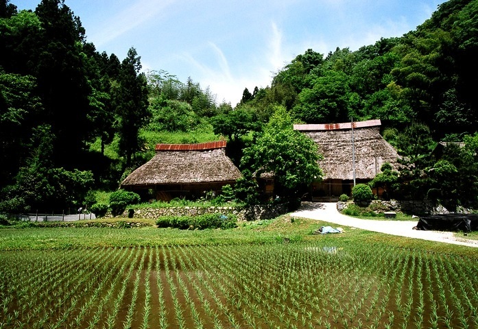 中国・四国の茅葺民家 38