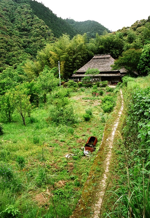 中国・四国の茅葺民家 39